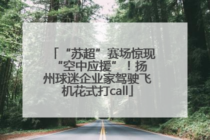 “苏超”赛场惊现 “空中应援”！扬州球迷企业家驾驶飞机花式打call