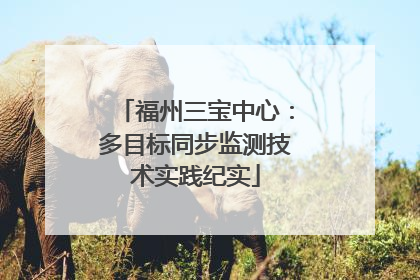 福州三宝中心：多目标同步监测技术实践纪实