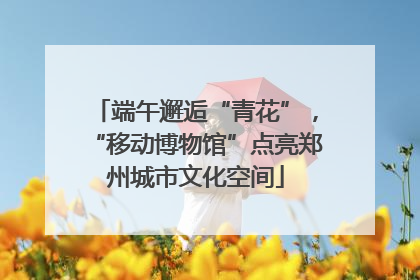 端午邂逅“青花”，“移动博物馆”点亮郑州城市文化空间