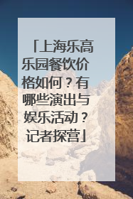 上海乐高乐园餐饮价格如何？有哪些演出与娱乐活动？记者探营