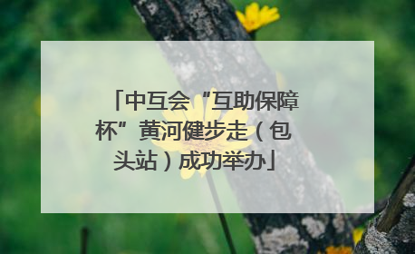 中互会“互助保障杯”黄河健步走（包头站）成功举办