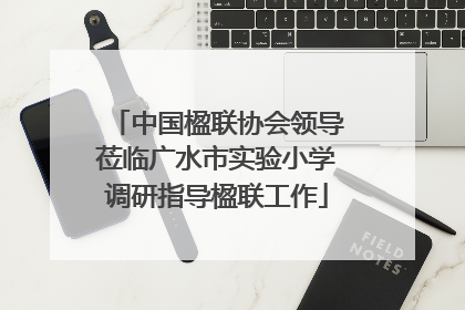 中国楹联协会领导莅临广水市实验小学调研指导楹联工作
