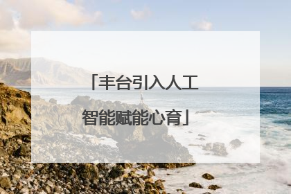 丰台引入人工智能赋能心育