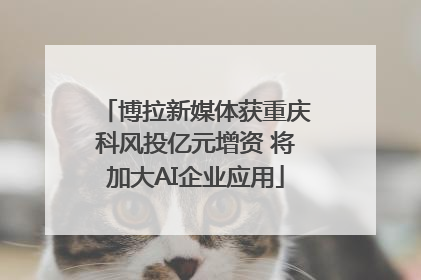 博拉新媒体获重庆科风投亿元增资 将加大AI企业应用