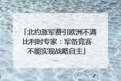 北约涨军费引欧洲不满 比利时专家：军备竞赛不能实现战略自主