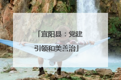 宜阳县：党建引领和美善治