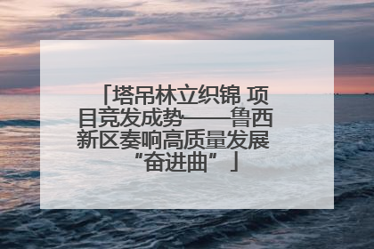 塔吊林立织锦 项目竞发成势——鲁西新区奏响高质量发展“奋进曲”