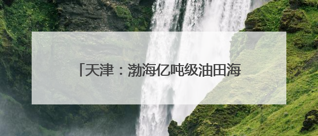 天津：渤海亿吨级油田海上平台陆地建造工作收官