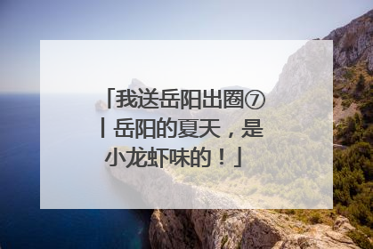我送岳阳出圈⑦丨岳阳的夏天，是小龙虾味的！