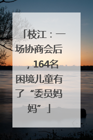 枝江：一场协商会后，164名困境儿童有了“委员妈妈”