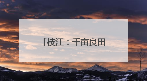 枝江：千亩良田结“金穗”，绿色循环助增收