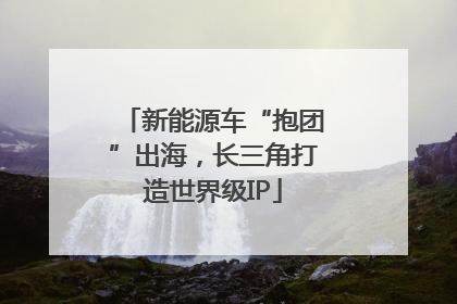 新能源车“抱团”出海，长三角打造世界级IP