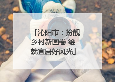 沁阳市：扮靓乡村新画卷 绘就宜居好风光