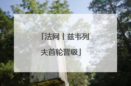 法网丨兹韦列夫首轮晋级