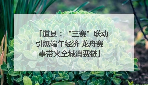 道县：“三赛”联动引爆端午经济 龙舟赛事带火全城消费链