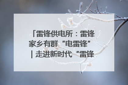 雷锋供电所：雷锋家乡有群“电雷锋”｜走进新时代“雷锋传人 长沙榜样”