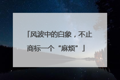 风波中的白象，不止商标一个“麻烦”