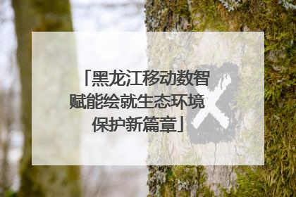 黑龙江移动数智赋能绘就生态环境保护新篇章