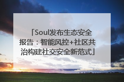 Soul发布生态安全报告：智能风控+社区共治构建社交安全新范式